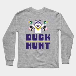 Husky Duck Hunt Long Sleeve T-Shirt